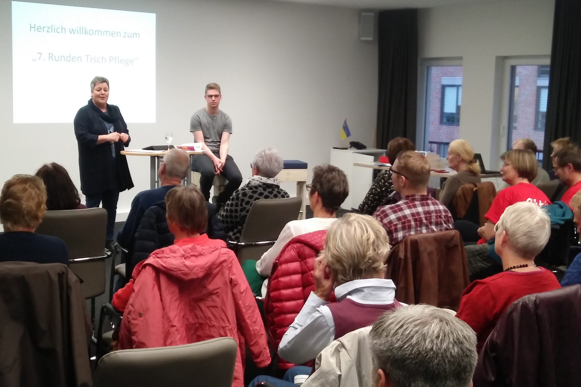 Runder Tisch Pflege mit Birte Pauls und Alexander Jorde