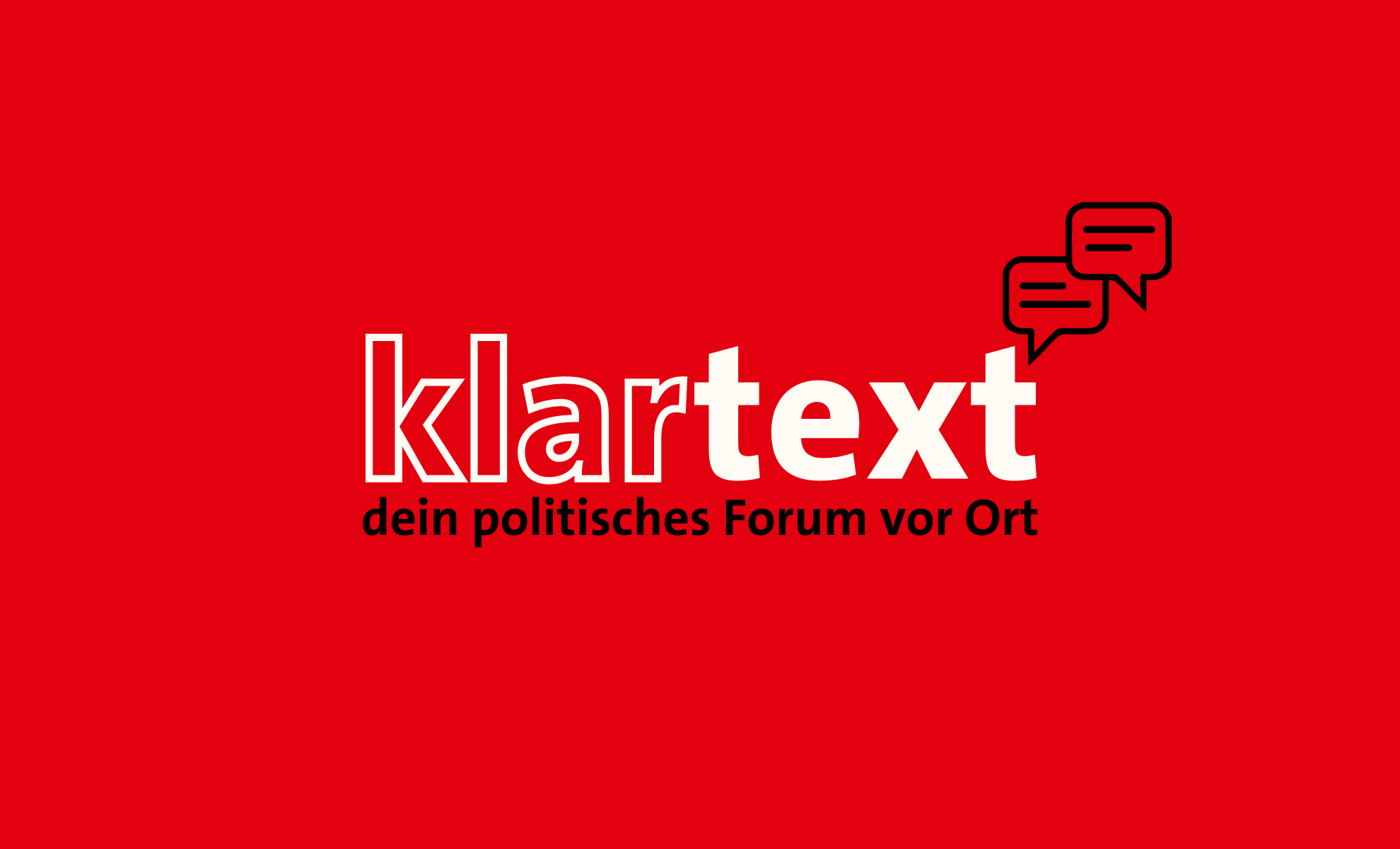 Dialog Format Klartext von SPD-Politikerin Birte Pauls im Kreis Schleswig-Flensburg und Flensburg